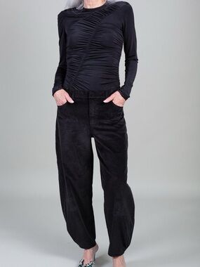 NWT TIBI Stretch Velveteen Brancusi Pant Size 26 and 27